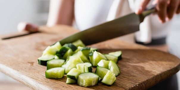 Cucumber - a low-calorie vegetable to unload