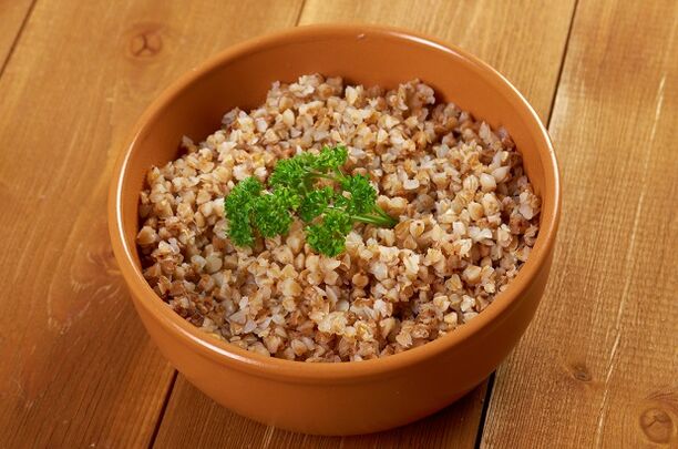 Healthy buckwheat, suitable for fasting days