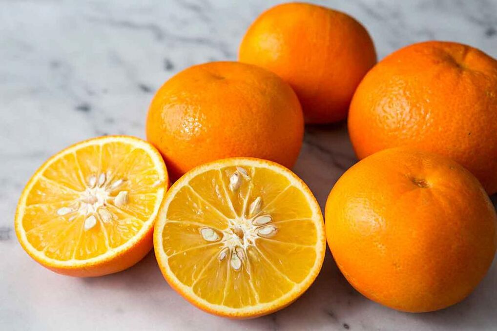 The chemical diet menu includes citrus fruits that burn fat