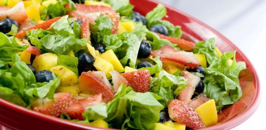 A light salad