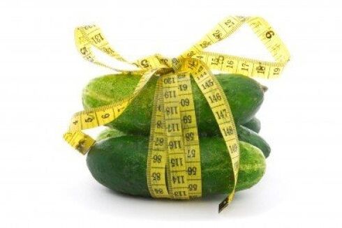cucumbers are ideal for weight loss in a week