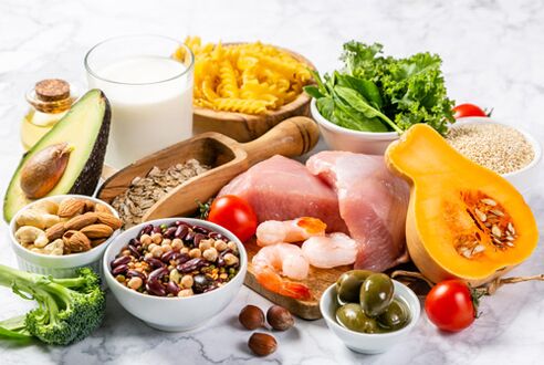 Protein -rich foods for proper nutrition