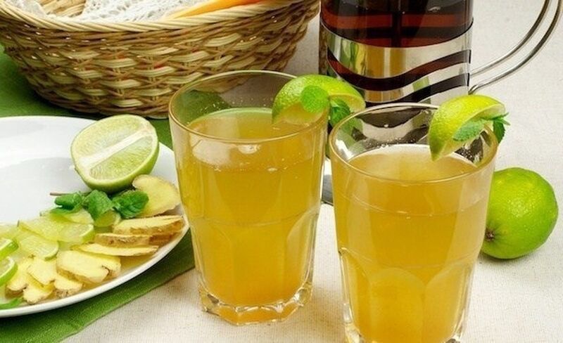 slimming lemon green tea